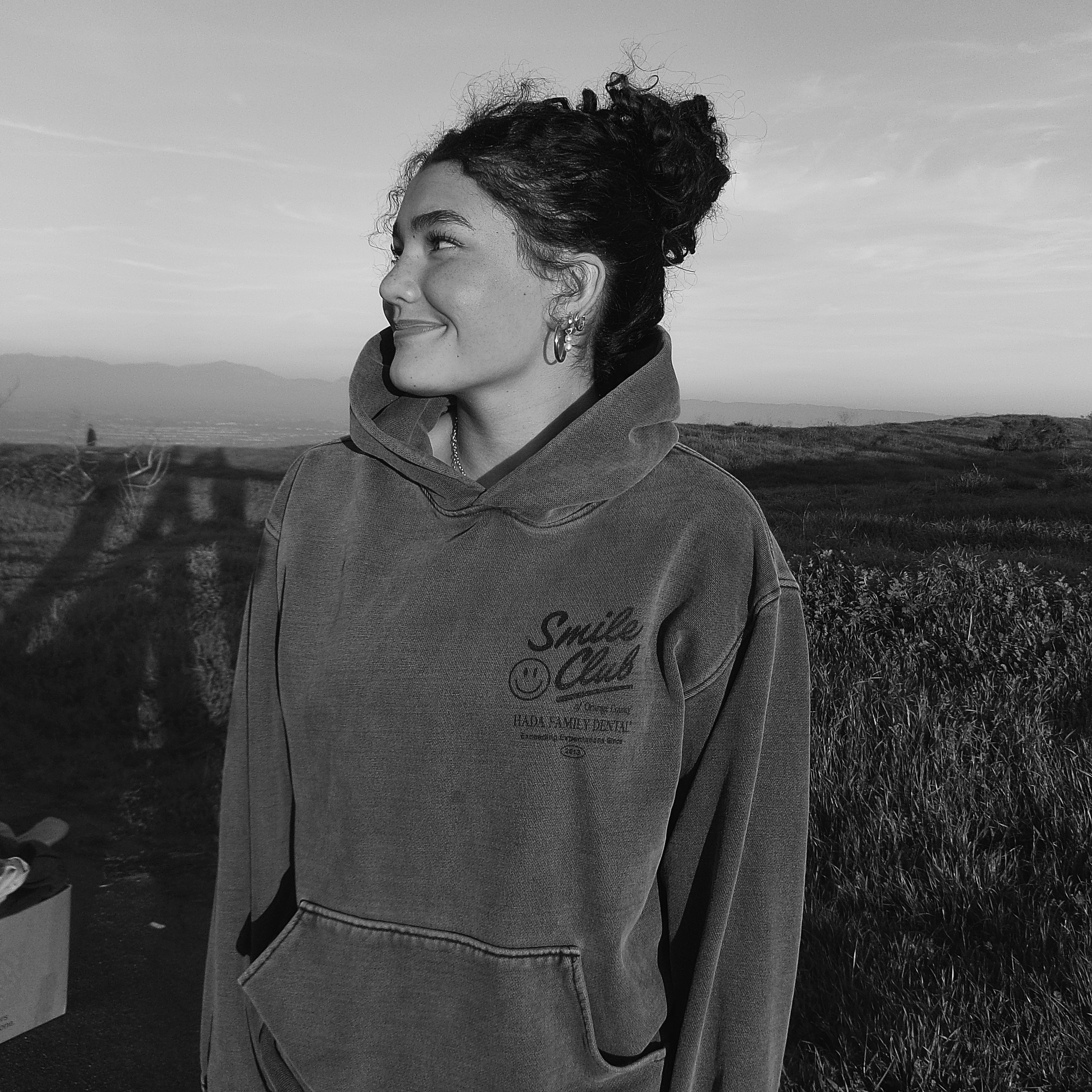 Vintage Black Hoodie