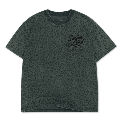 Black Leopard Tee