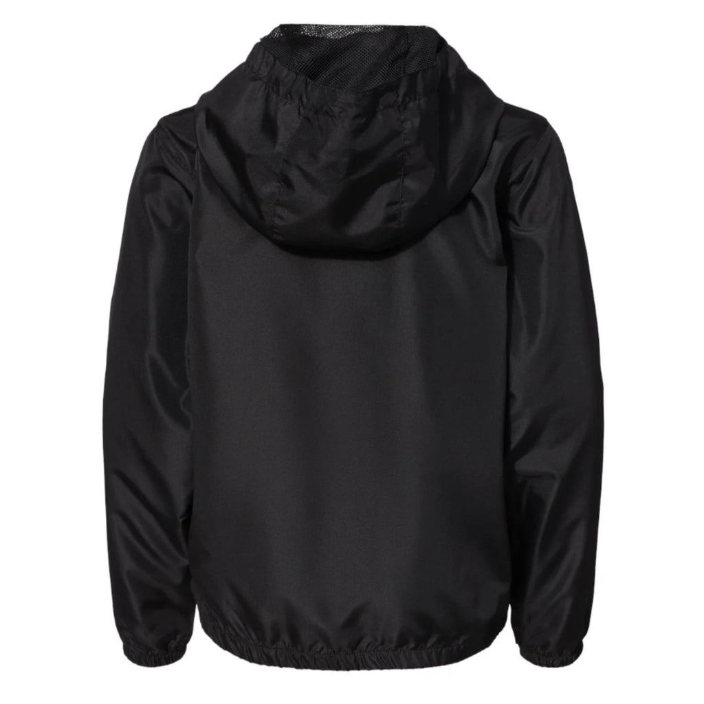 Kids Black Nylon Jacket
