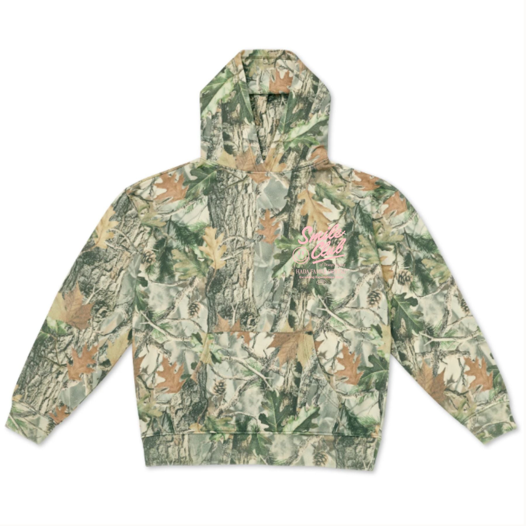 Pink Tree Camo Hoodie