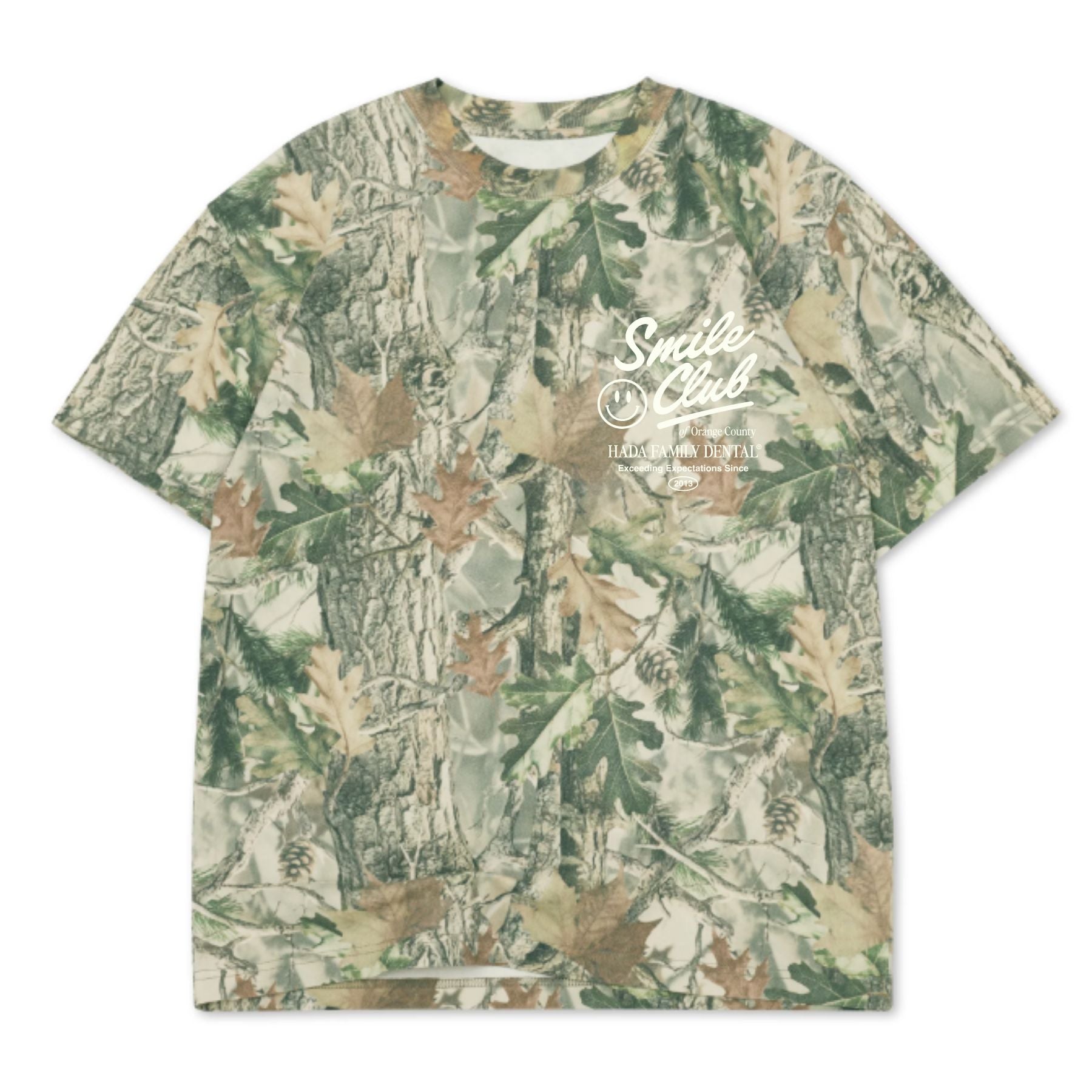 Cream Tree Camo Tee