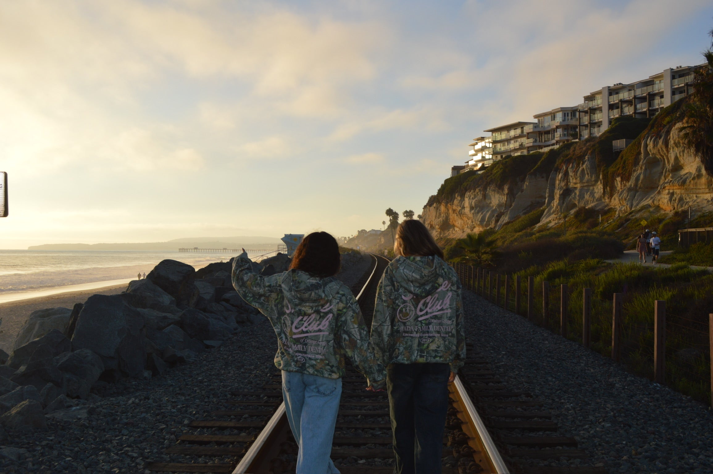 Pink Tree Camo Zip Up