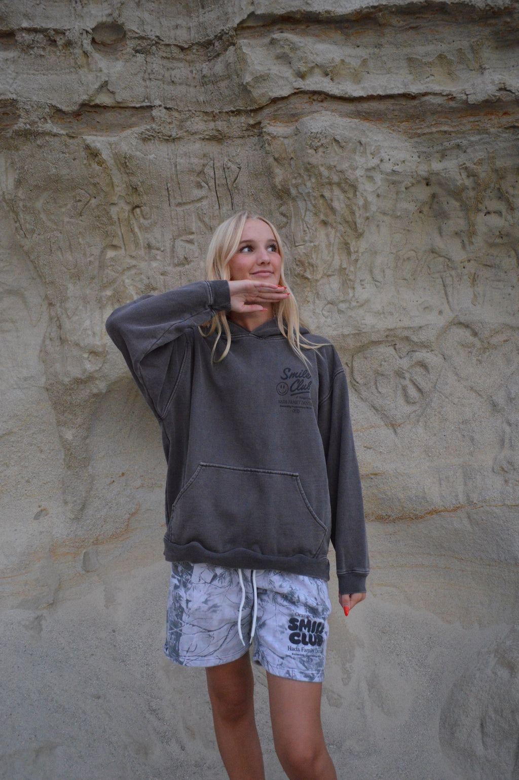 Black Gray Camo Sweatshorts