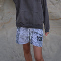 Black Gray Camo Sweatshorts