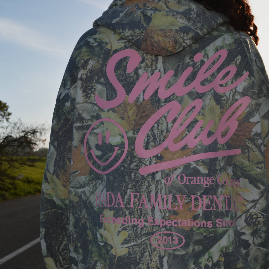 Pink Tree Camo Hoodie