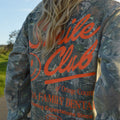 Orange Camo Crewneck