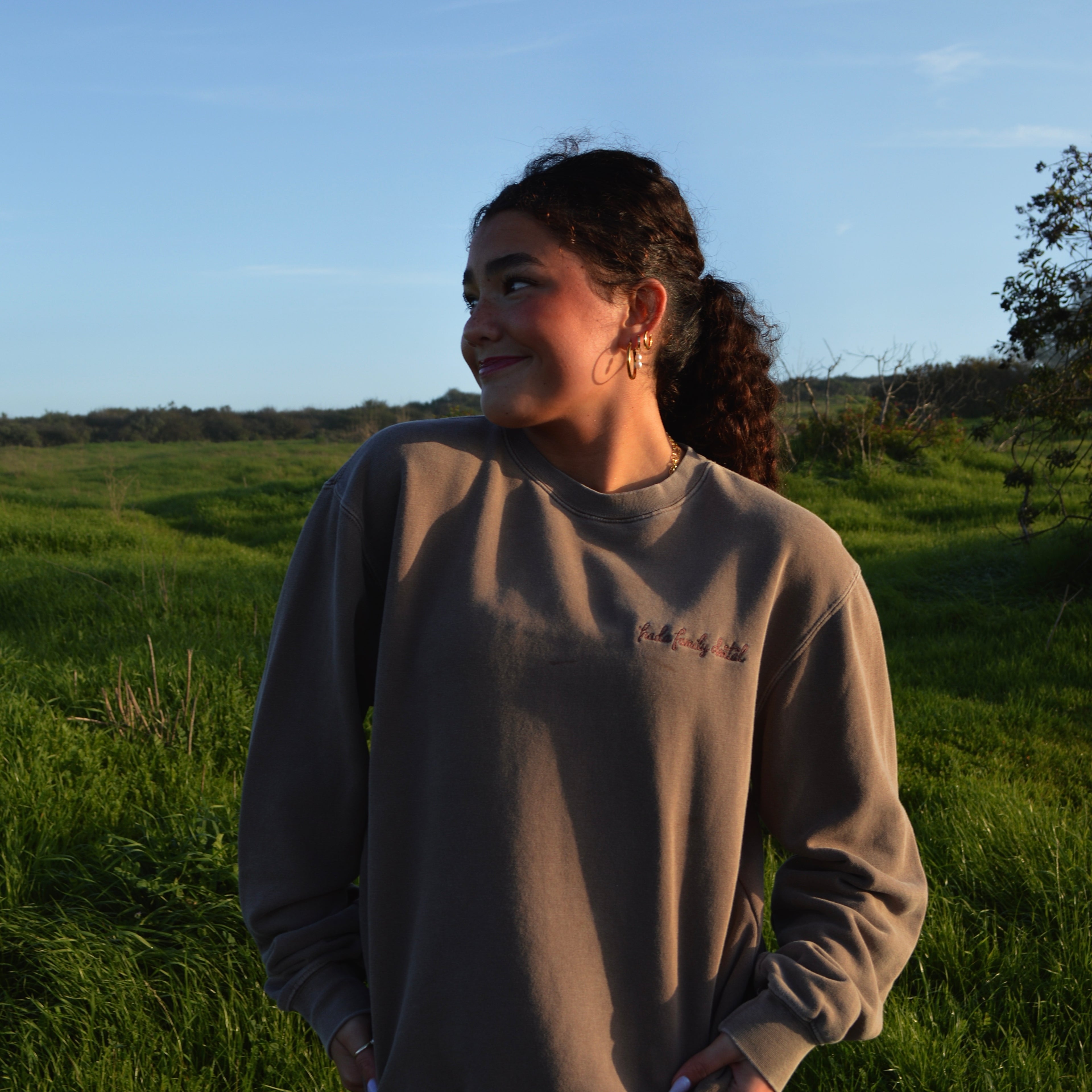 Simple Cursive Crewneck