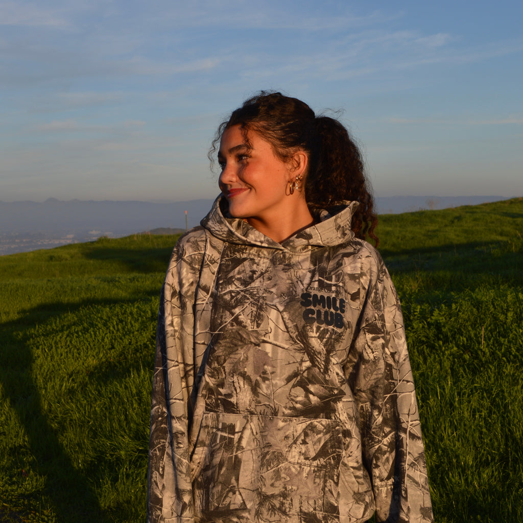 Black Gray Camo Hoodie