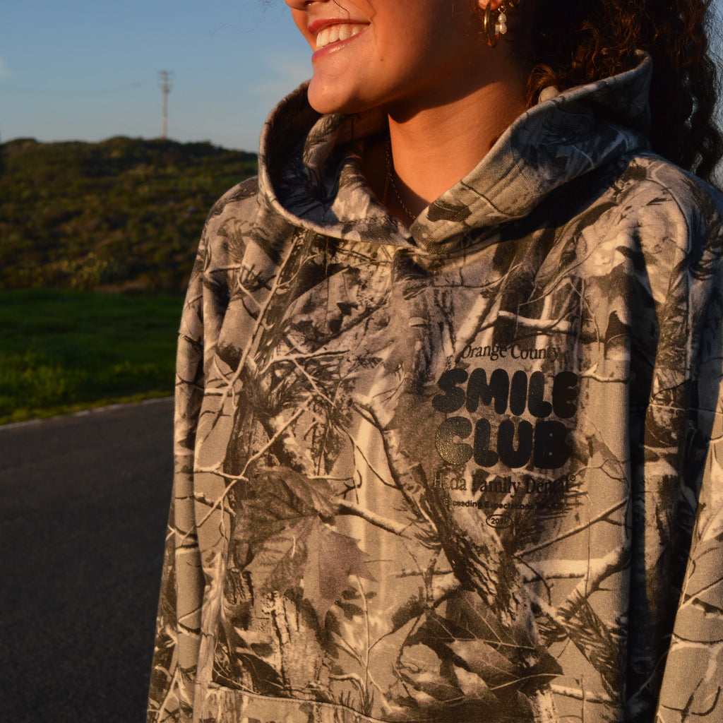 Black Gray Camo Hoodie