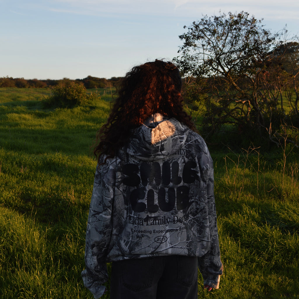 Black Gray Camo Hoodie