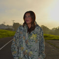 Yellow Tree Camo Zip Up